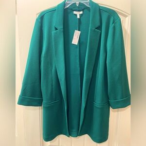 NWT! Maurices Women’s Jacket Blazer Size XL Dark Green